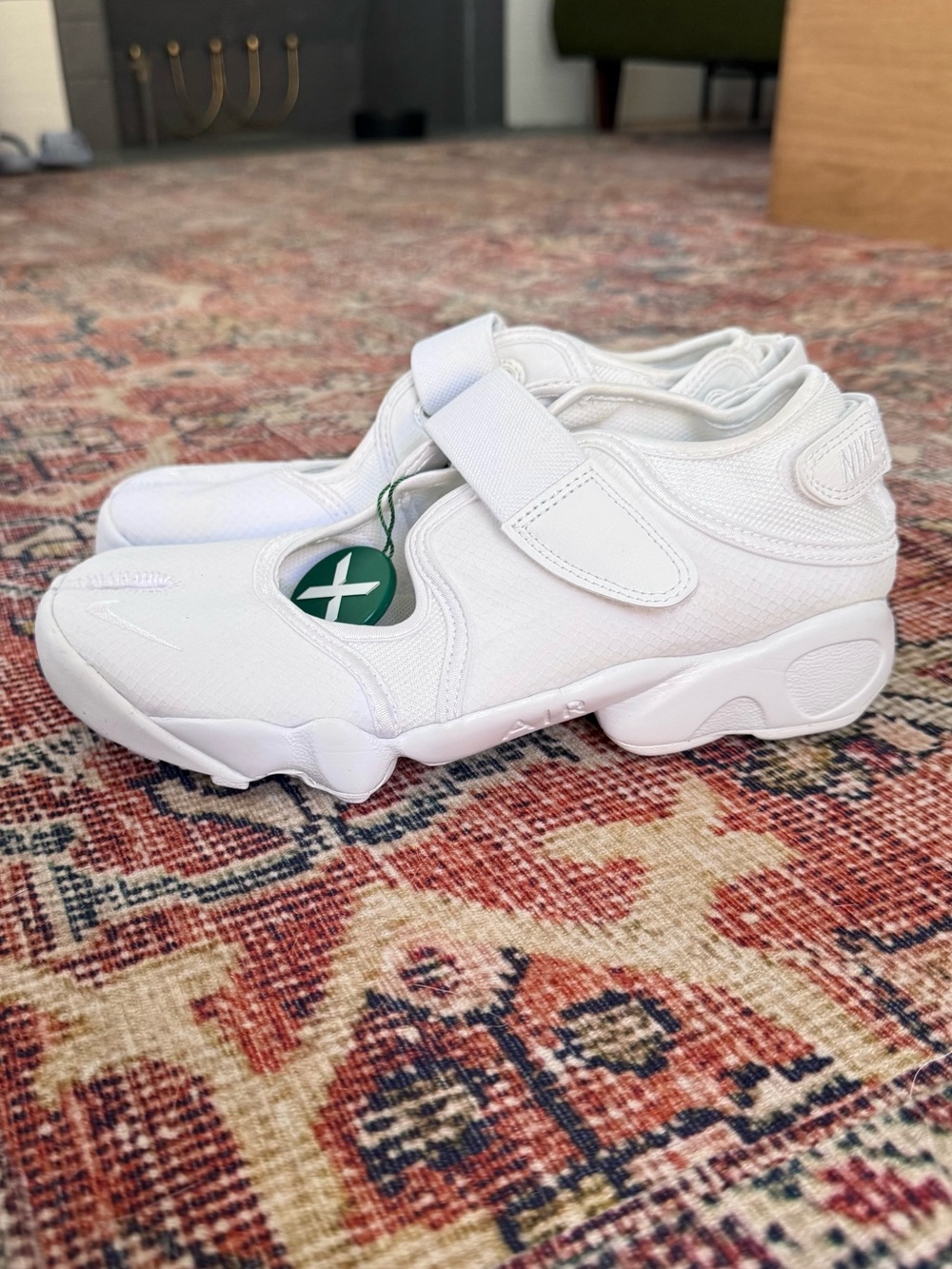 Nike Air Rift Breathe White Pure Platinum - Picture 3 of 10
